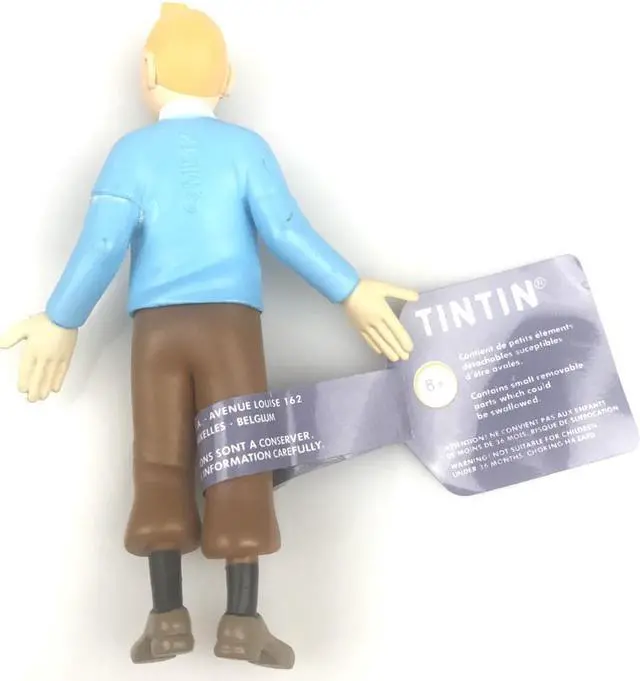Alt view image 6 of 7 - The Adventures of Tintin, 6 Pieces of 3 Figures as a Set, Figurines Include: Tin Tin Captain Handdock Dr Calculus Thomson and Thompson Snowy