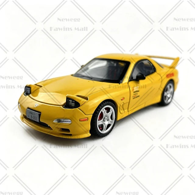 Main image of 1:28 Scale Mazda RX-7 FD3S Type-R Sports Car Diecast Model Initial D Keisuke Takahashi