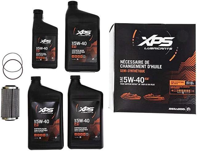 4T 5W-40 Synthetic Blend Oil Change Kit for Rotax 1500 cc or more 