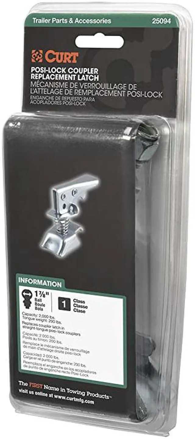 Alt view image 2 of 4 - 25094 Posi-Lock Coupler Replacement Latch for 1-7/8-Inch Trailer Hitch Ball