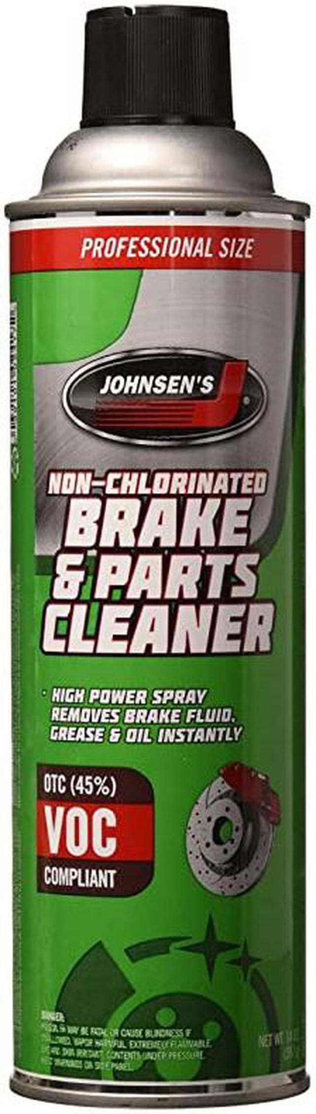 Brake Parts Cleaner: Non-Chlorinated, High VOC, Instantly Removes Brake  Fluid, Grease & Oil, 14 oz.