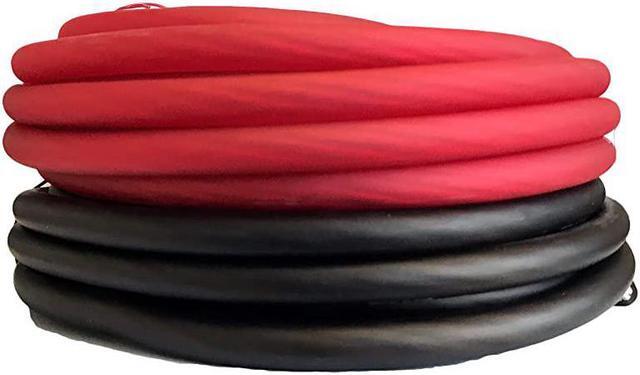 Alt view image 2 of 3 - Connected 4 Gauge RedBlack Amplifier Amp PowerGround Wire Set 50 Ft