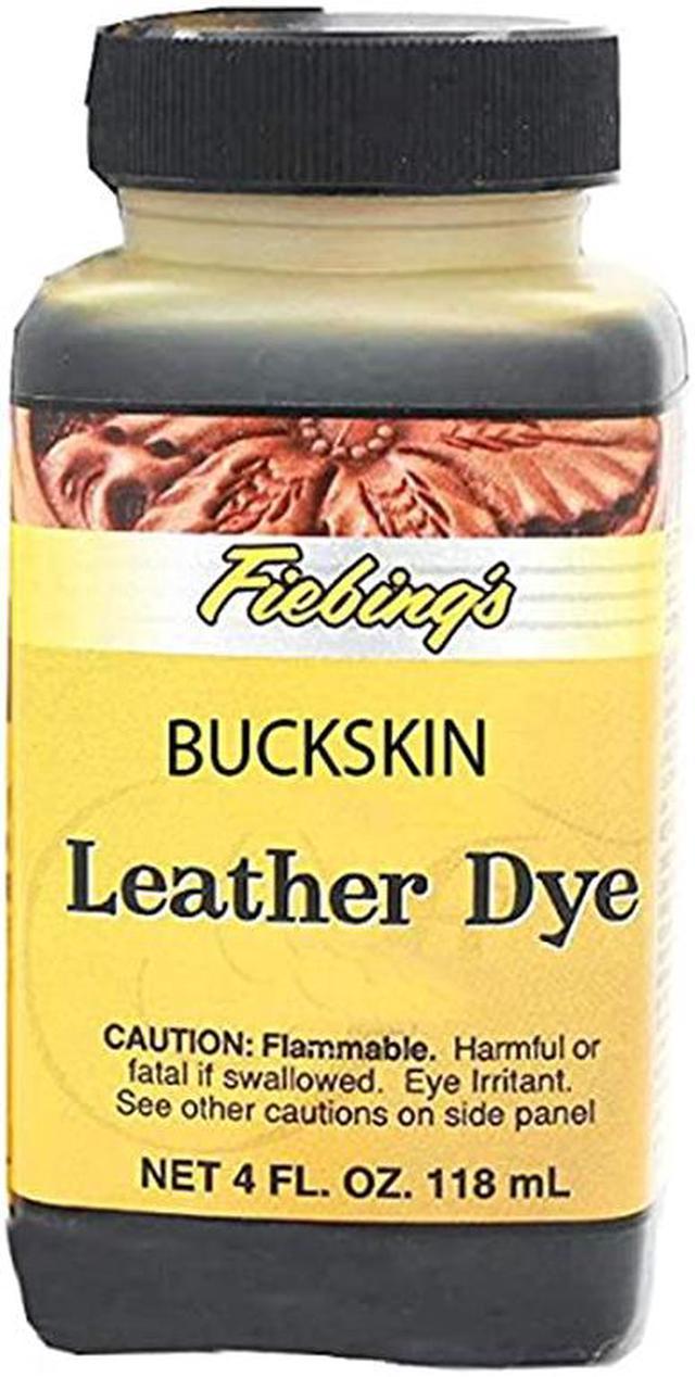 Fiebing's Leather Dye - Alcohol Based Permanent Leather Dye - 4 oz - Maroon