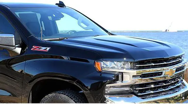 Alt view image 6 of 7 - The Original 6 3/4 Inch is Compatible with GMC Sierra 1500 (2006-2021) - Car Wash Proof Short Rubber Antenna - Internal Copper Coil - Premium Reception - German Engineered