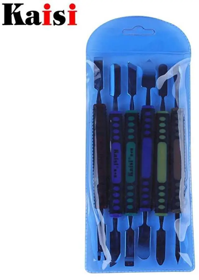 Alt view image 7 of 7 - The Best Deal】 6pcs Dual Ends Metal Spudger Set, Professional Pry Opening Spudger, Prying Opening Repair Tool Kit for iPhone iPad iPod Mobile Phone Tablet Laptop Mp3 Watch