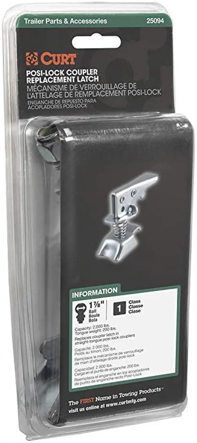 Alt view image 3 of 4 - 25094 Posi-Lock Coupler Replacement Latch for 1-7/8-Inch Trailer Hitch Ball