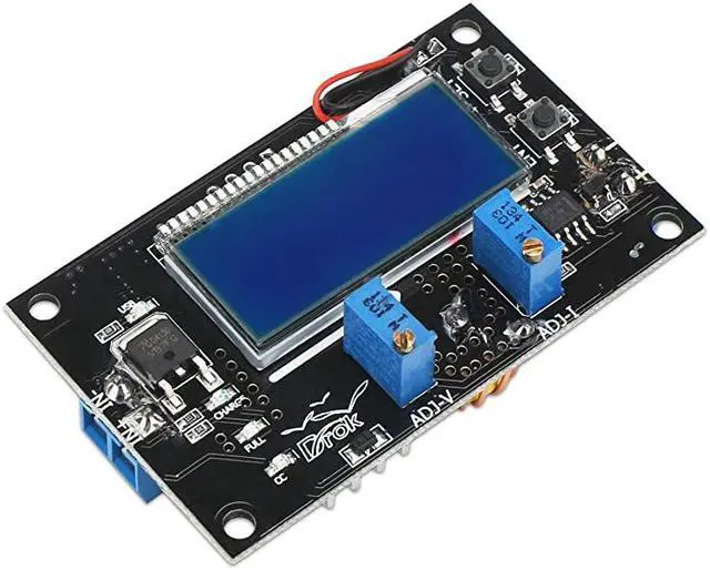 Alt view image 7 of 7 - Buck Module DROK Adjustable Buck Converter Step Down Voltage Regulator 6V32V 30V 24V 12V to 1532V 5V 5A LCD Power Supply Volt Reducer Transformer Module Board with USB Port Protective Case