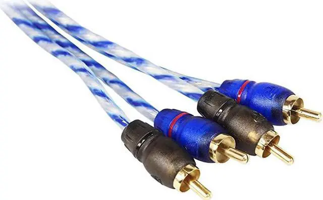 Alt view image 7 of 7 - RWK41 4 Gauge Complete Car Amp Wiring Installation Wire Kit w/RCA's