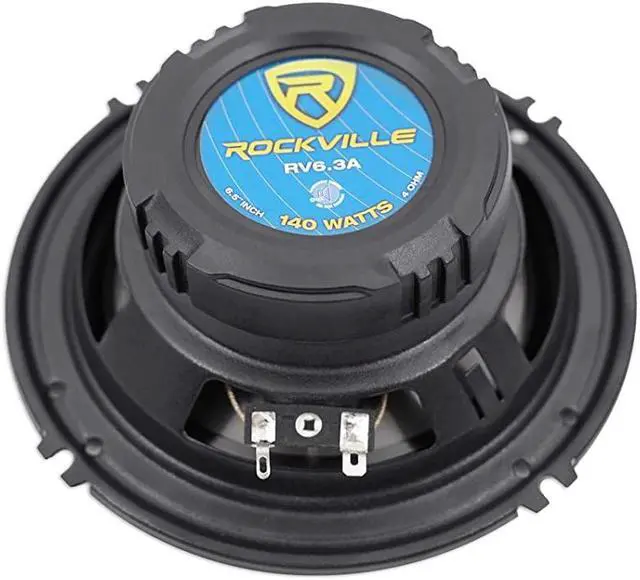 Alt view image 3 of 6 - Pair  RV6.3A 6.5" 3-Way Car Speakers 750 Watts/140 Watts RMS CEA Rated
