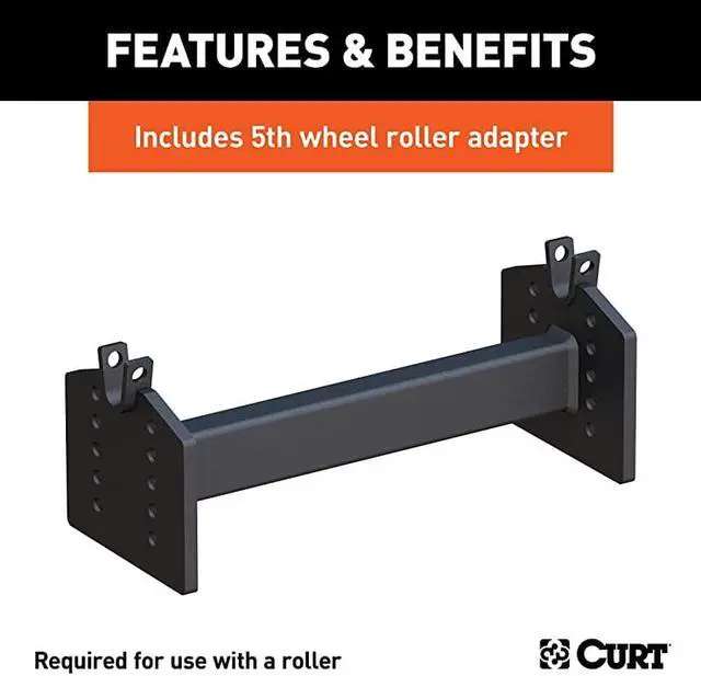 Alt view image 6 of 7 - 16515 E16 5th Wheel Hitch Head Only, Legs or Roller Required, 16,000 lbs