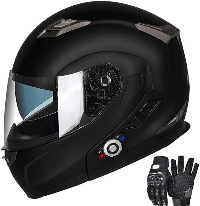 Main image of Motorcycle Bluetooth Helmet  BM2S Flip Up Modular Bluetooth Motorcycle Helmet Voice DialHandsFree Call 500M 23 Riders MP3 FMDOT Motorcycle Helmet with Bluetooth 30