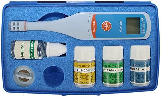 Alt view image 4 of 5 - Instruments SX620 pH Pen Tester Kit with 001 pH Accuracy 3Point Auto Calibration ATC