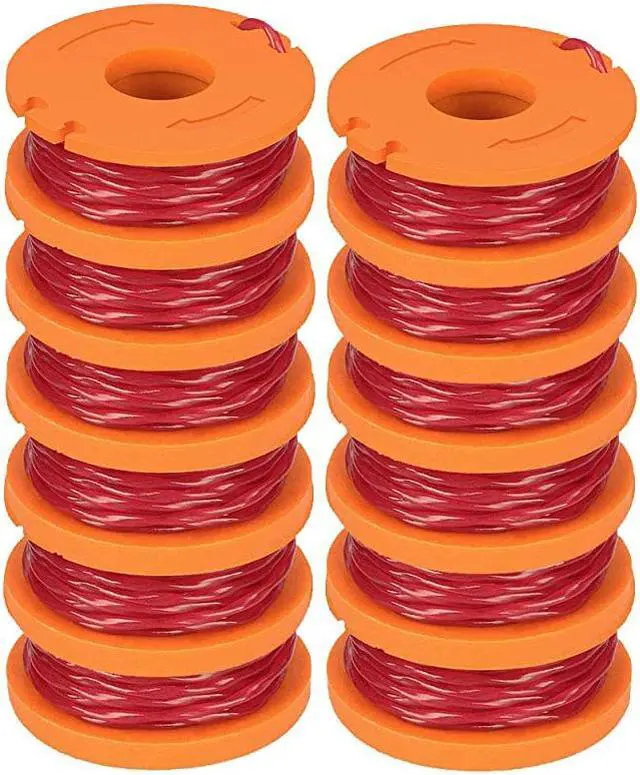 Replacement Trimmer Spool Line 0.065 Compatible With Worx Wg154 Wg163