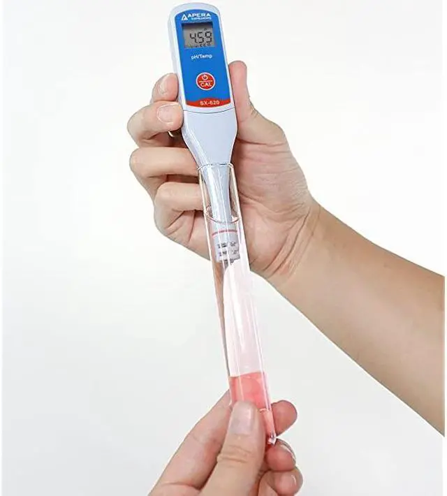 Alt view image 3 of 5 - Instruments SX620 pH Pen Tester Kit with 001 pH Accuracy 3Point Auto Calibration ATC