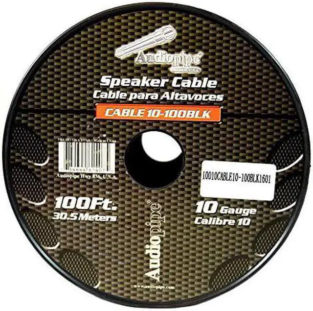 Alt view image 3 of 3 - ft 10 Gauge awg Red Black Stranded 2 Conductor Speaker Wire Car Home Audio