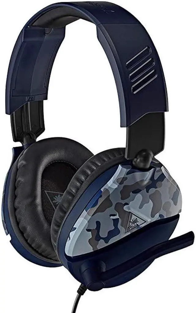 Alt view image 7 of 7 - Recon 70 Blue Camo Gaming Headset for Xbox One Xbox Series X|S PlayStation 5 PS4 Pro PS4 Nintendo Switch and Mobile
