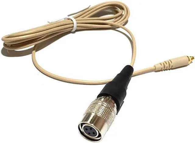 Alt view image 3 of 3 - 4016 Headset Headworn Microphone For Audio Technica Wireless System - Detachable Cable With 4 Pin Hirose type Connector - Omidirectional Mic