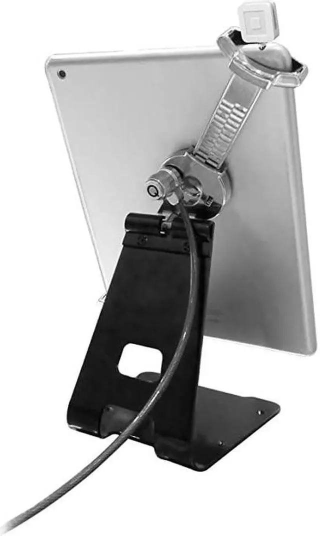 Alt view image 7 of 7 - Tablet Holder - CTA Anti-Theft Security Grip Holder with Metal Stand for Tablets iPad 10.2" (7th/ 8th/ 9th Generation), & Other 7–10" Tablets (PAD-UATGS)