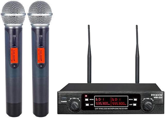 Phenyx Pro authentic PTU-71B Dual Wireless Microphone System with 2x100 Channels