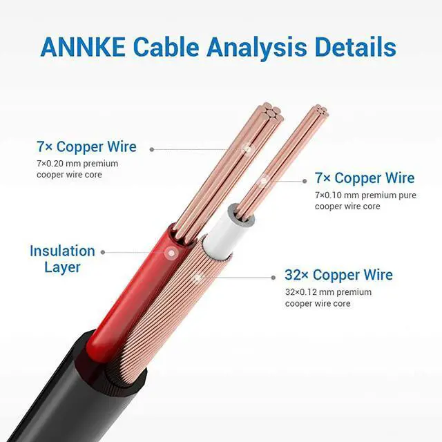 Alt view image 7 of 7 - 100ft BNC Video and Power Security Camera Cable with BNC Connectors and RCA Adapters for CCTV Camera System Black
