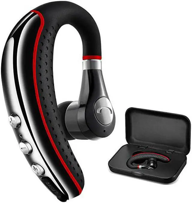Main image of Bluetooth Headset 50 HighFidelity Audio Wireless Bluetooth Earpiece Hands Free Business Earphones with Noise Reduction micCompatible iPhoneAndroid Cell Phones Other Bluetoothenabled Device