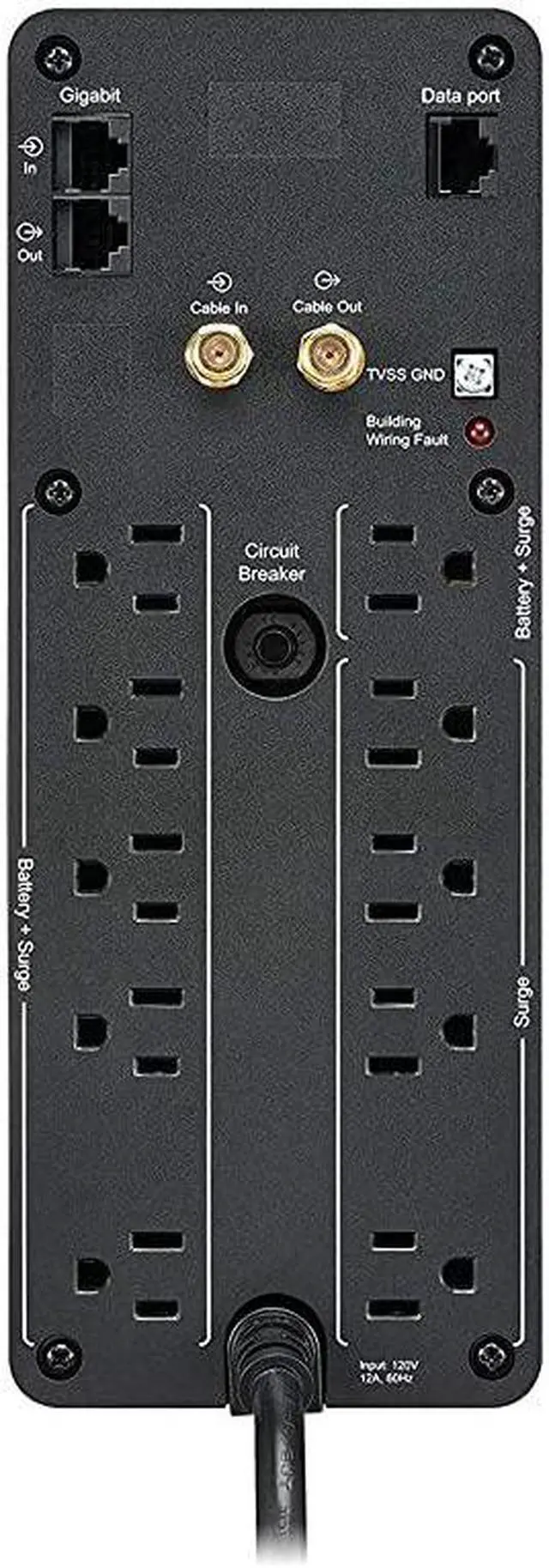 Alt view image 3 of 7 - Sine Wave UPS Battery Backup Surge Protector 1000VA  BackUPS Pro BR1000MS Bundle Including 16GB DataTraveler