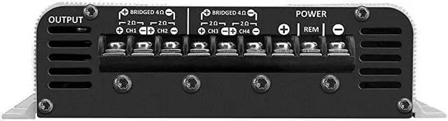 Alt view image 5 of 5 - DS 440X4 2 Ohms 4 Channels 440 Watts Compact Amplifier