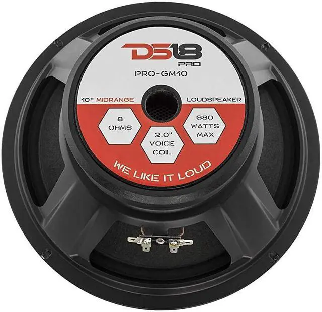 Alt view image 5 of 6 - PROGM6 Loudspeaker 65 Midrange Black Steel Basket 480W Max 140W RMS 8 Ohms Premium Quality Audio Door Speakers for Car or Truck Stereo Sound System 1 Speaker