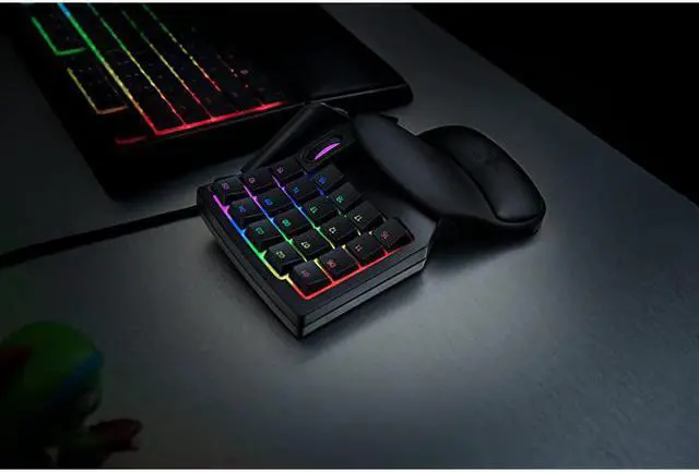 Alt view image 2 of 6 - Tartarus v2 Gaming Keypad MechaMembrane Key Switches 32 Programmable Keys Customizable Chroma RGB Lighting Programmable Macros Classic Black