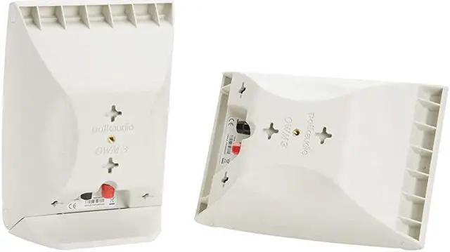 Alt view image 2 of 7 - OWM3 Wall and Bookshelf Speakers | The Most HighPerformance Versatile Loudspeaker | Paintable Grilles Pair White
