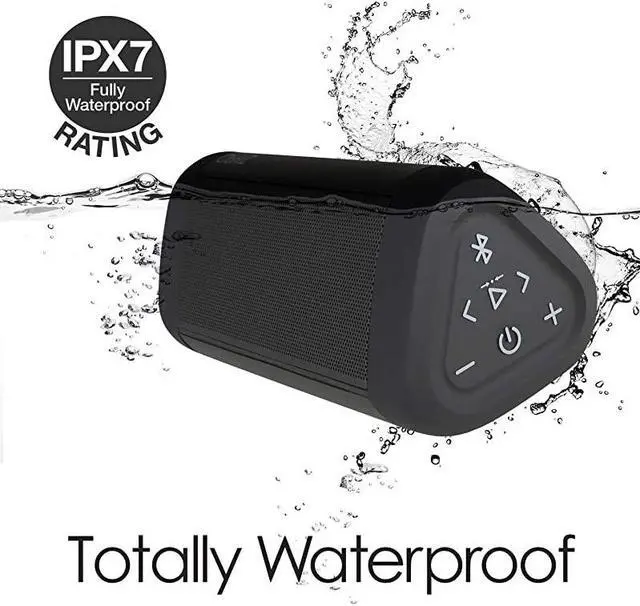 Alt view image 5 of 5 - OontZ Angle 3 Ultra 4th Gen Bluetooth 50 Speaker Updated Two Speaker Edition 14 Watts HiQuality Sound Bass 100 Ft Wireless Range IPX7 Bluetooth Speakers by  Black
