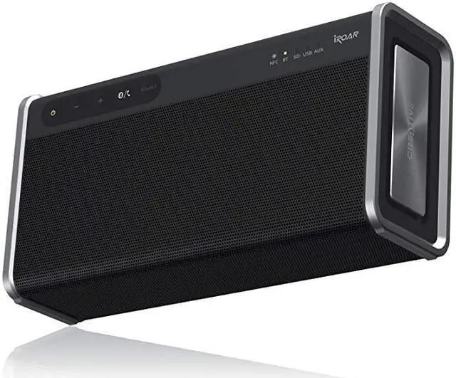 Alt view image 2 of 5 - Iroar Go Intelligent SplashProof Portable 5Driver Bluetooth Speaker with Superwide Technology