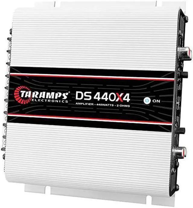 Alt view image 3 of 5 - DS 440X4 2 Ohms 4 Channels 440 Watts Compact Amplifier