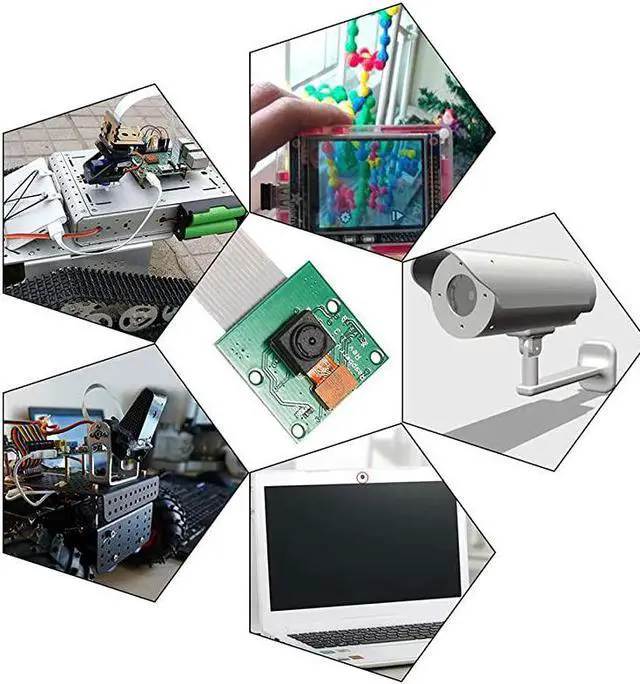 Alt view image 7 of 7 - Raspberry Pi Mini Camera Video Module 5 Megapixels 1080p Sensor OV5647 Webcam for Raspberry Pi Model ABA+B+ Pi 2B and Raspberry Pi 3B Pi 3 B+ Raspberry Pi 4 B