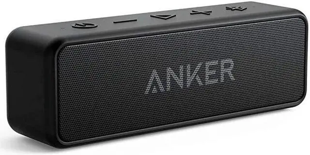 Main image of Soundcore 2 Portable Bluetooth Speaker with 12W Stereo Sound Bluetooth 5 Bassup IPX7 Waterproof 24Hour Playtime Wireless Stereo Pairing Speaker for Home Outdoors Travel