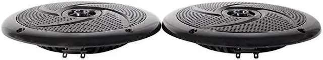 Alt view image 3 of 7 - Pair  RSM65B 65 320 Watt Waterproof Shallow Slim Marine Boat Speakers