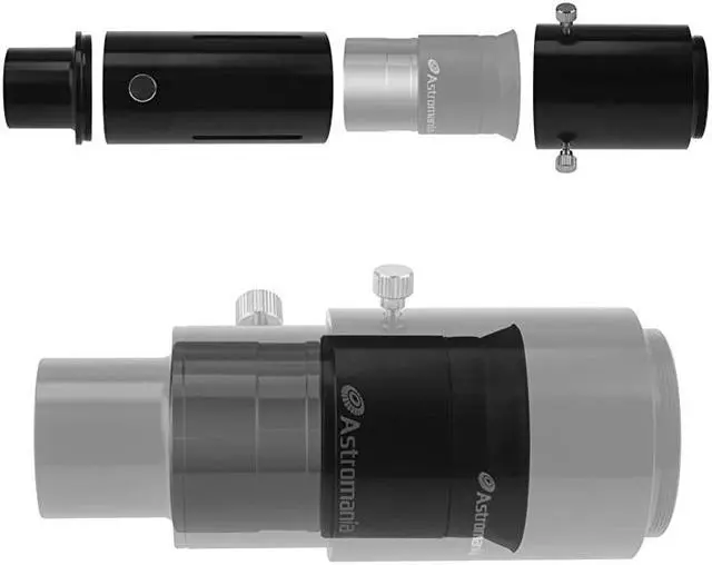 Alt view image 5 of 7 - 125 Extendable Camera Adapter for Either PrimeFocus Or EyepieceProjection Astrophotography with Refractors or Reflector Telescopes Threaded for Standard 125inch Astronomy Filters