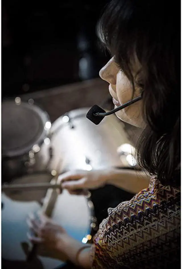 Alt view image 2 of 7 - PGA31 Headset Condenser Microphone with TA4FTQG Connector for use with  Wireless Systems