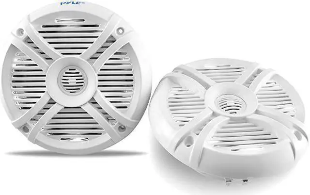Alt view image 3 of 7 - 65 Dual Waterproof Marine Speakers 250W Outdoor CarBoat Radio Stereo Speakers WaterproofWeather Proof Marine Stereo Speakers System Pair LED Light Mount Kit Speaker Wire Grill  PLMRX68LEW