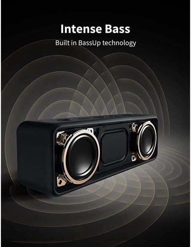 Alt view image 2 of 6 - Soundcore 2 Portable Bluetooth Speaker with 12W Stereo Sound Bluetooth 5 Bassup IPX7 Waterproof 24Hour Playtime Wireless Stereo Pairing Speaker for Home Outdoors Travel