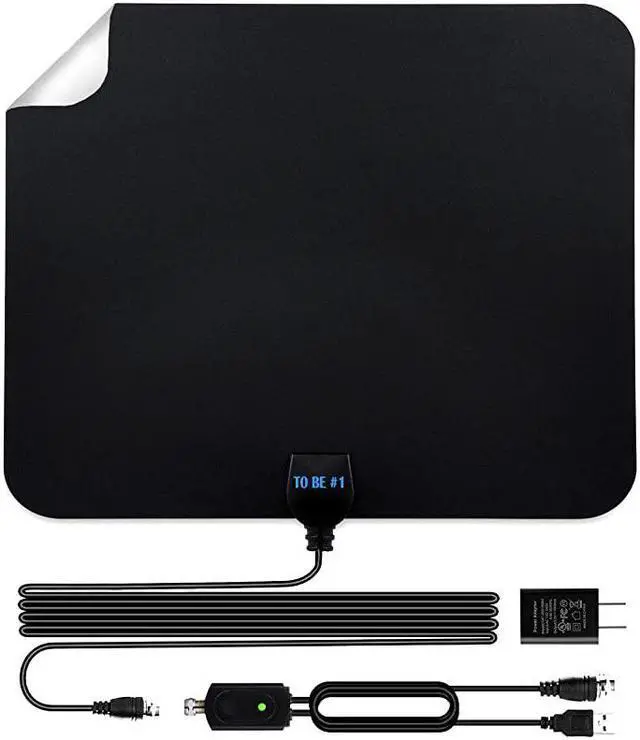 Main image of 2020 Amplified HD Digital TV Antenna Long 200 Miles Range Powerful HDTV Amplifier Signal Booster165ft Coax Cable AC Adapter