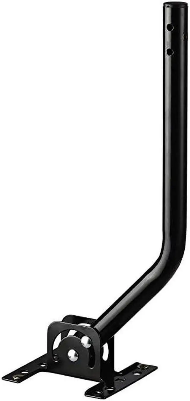 Main image of Adjustable AtticOutdoor Antenna amp Weather Station Mounting Pole Universal Mount Brackets Easy Installation Solid Structure Weather Proof 1quot Diameter165quot Arm Length