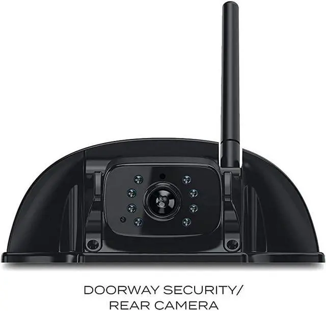 Alt view image 3 of 4 - Vision S 4.3 Inch Wireless RV Backup System with 1 Rear Sharkfin Camera, Infrared Night Vision and Wide Viewing Angle - FOS43TASF