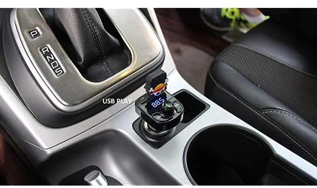 Alt view image 7 of 7 - Call Car ChargerWireless Bluetooth FM Transmitter Radio ReceiverMp3 Audio Music Stereo AdapterDual USB Port Charger Compatible for All SmartphonesSamsung GalaxyLGHTCetc