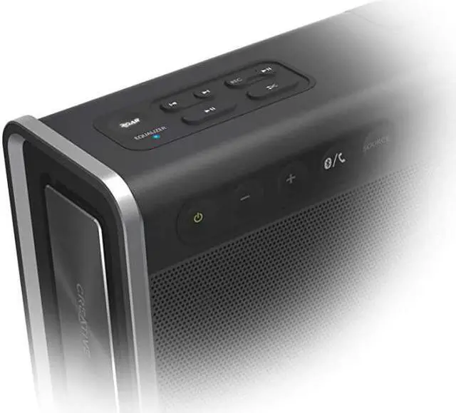 Alt view image 5 of 5 - Iroar Go Intelligent SplashProof Portable 5Driver Bluetooth Speaker with Superwide Technology