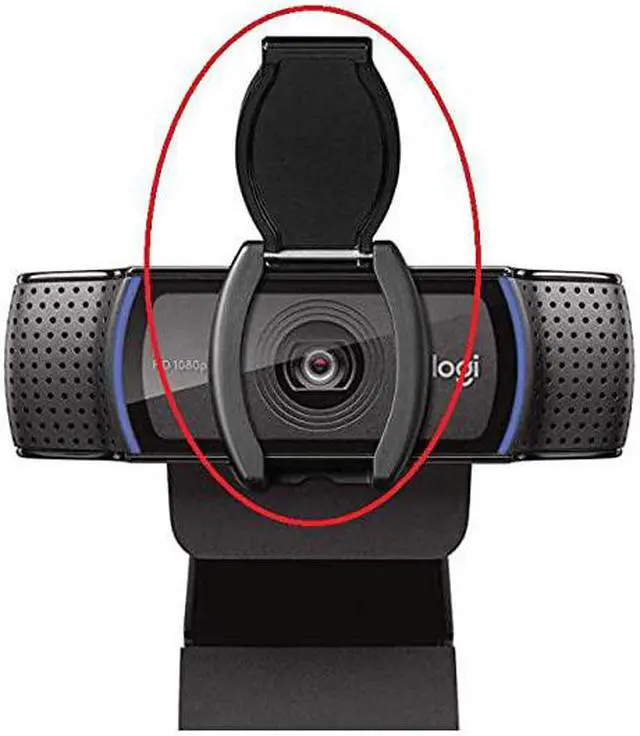 Alt view image 4 of 4 - Webcam Privacy Shutter Protects Lens Cap Hood Cover for Logitech HD Pro Webcam C920 C930e C922