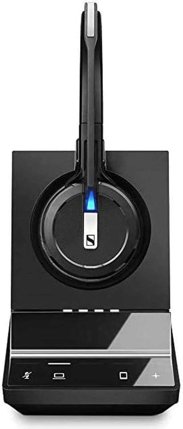 Main image of SDW 5013 506580 Wireless DECT Headset for PCSoftphone Connection Dual Microphone Ultra Noise Cancelling Black