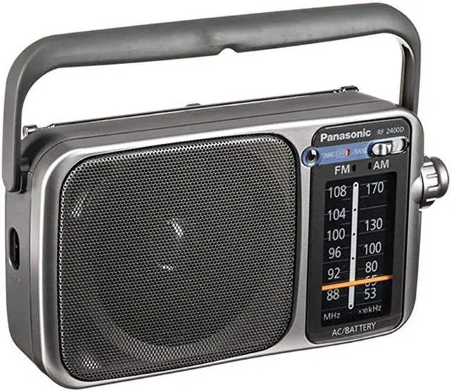 Main image of Rf2400D AmFM Radio SilverGrey