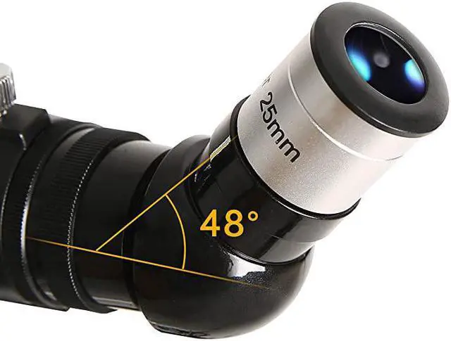 Alt view image 5 of 7 - Telescope 70mm Aperture 400mm AZ Mount Astronomical Refracting Telescope for Kids Beginners Travel Telescope with Carry Bag Phone Adapter and Wireless Remote