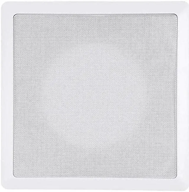 Alt view image 2 of 6 - Fiber In-Wall Speaker - 10 Inch (Each) 300W Subwoofer, Easy Installation And Paintable Grill - Caliber Series